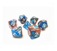 Epic Forge -Set di 7 dadi in scatola - Fusione blu e oro