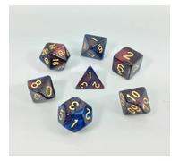 Epic Forge -Set di 7 dadi in scatola - Fusione rossa e blu