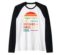 Epic Husband Since 2006 20 Years 20th Wedding Anniversary Maglia con Maniche Raglan