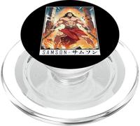 Epic Japanese Anime Christian Faith Bible Graphic - Samson PopSockets PopGrip per MagSafe