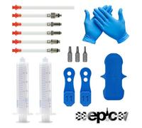 epic Kit di spurgo per freni Clarks | Adatto a M2, Clout, CRS, React, Sync e altri | Esclusivo set di blocchi di spurgo a 2 pistoni e 4 pistoni