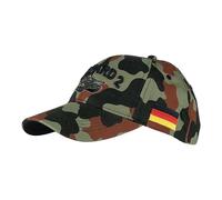 Epic Militaria Cappellino da baseball con motivo leopardo dell'esercito tedesco della seconda guerra mondiale, multicolore, Multicolore, Taglia unica