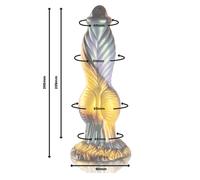 Epic - phoenix dildo la risorgenza del piacere telecomando ricaricabile