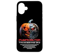 Epic Pumpkin Robot: Halloween, Thanksgiving, Harvest Graphic Custodia per iPhone 16 Plus
