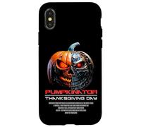 Epic Pumpkin Robot: Halloween, Thanksgiving, Harvest Graphic Custodia per iPhone X/XS
