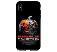 Epic Pumpkin Robot: Halloween, Thanksgiving, Harvest Graphic Custodia per iPhone XS Max