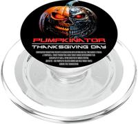 Epic Pumpkin Robot: Halloween, Thanksgiving, Harvest Graphic PopSockets PopGrip per MagSafe