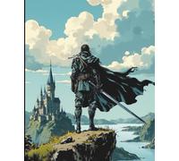 Epic Quest Grid Journal - Manga Knight Edition: 1 cm Graph Paper Composition Notebook: a fantasy graph notebook for gamers and dreamers