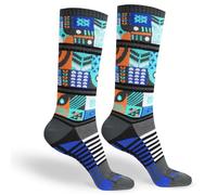 Epic Ray Calzini sportivi per uomini e donne - Calzini ideali per corsa, basket, ciclismo e padel, 35-38