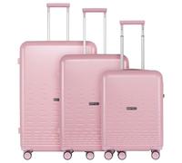 Epic Set di valigie a 4 ruote Spin 3 pz. rosa