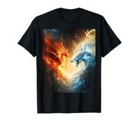 Epica Battaglia tra Fuoco E Ghiaccio Maglietta