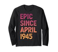 Epica dell'80° compleanno dall'aprile 1945 Maglia a Manica