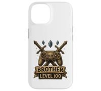 Epica grafica ispirata a Brother Level Up Fantasy RPG Crest Custodia per iPhone 14