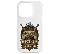 Epica grafica ispirata a Brother Level Up Fantasy RPG Crest Custodia per iPhone 14 Pro