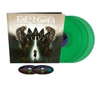 Epica Omega Alive (Vinyl LP) Limited 12" Album with Blu-ray & DVD
