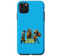 Epico Cat Warriors Parodia Retro Synthwave Estetica Custodia per iPhone 11 Pro Max