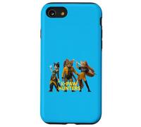 Epico Cat Warriors Parodia Retro Synthwave Estetica Custodia per iPhone SE (2020) / 7/8