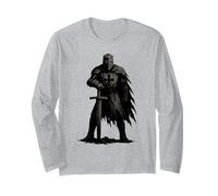 Epico Cristiano Cavalieri Templari - Guerriero di Cristo Maglia a Manica