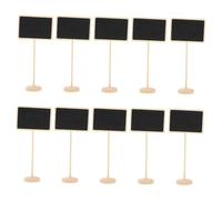 EPIGEIST 10 Pezzi Mini Lavagnette in per Piante e Decorazioni Feste Lavagne Segnaposto Rettangolari per DIY Cartellini da Giardino e Fioriere