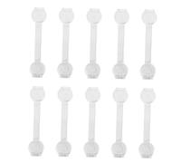 EPIGEIST 10 pezzi Serrature Sicurezza per Mobili Blocca Sportelli Abs con Adesivo Facile Installazione Protezione Casa