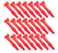 EPIGEIST 100pezzi Giocattolo Forma Rettile Serpente Giocattolo Realistico Lingua Fischietto in Plastica per Ragazzo Accessori per Lucertole