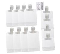 EPIGEIST 1set Bottiglie Dispenser Per Viaggio Flaconi Squeeze Riutilizzabili Per Lozioni e Cosmetici Contenitori Impermeabili Per Shampoo e Gel Doccia Per Trasferte e Vacanze