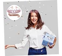 EPIGEIST 1set Decorazioni Per Compleanno e Fascia Compleanno Accessori Per Sash e Copricapo Per Festeggiare Anni