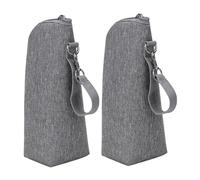 EPIGEIST 2 pezzi Borsa Termica Porta Pappe Portatile Organizer Resistente in Oxford Isolamento Caldo Freddo per Latte e Alimenti Ragazzo Ragazza Pratica per Viaggi e Uso Quotidiano