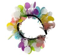 EPIGEIST 2 Pezzi Cerchietti con Fili Lametta Colorati Fasce per per e Accessori Festivi Leggeri e Comodi per Feste e Eventi