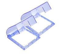 EPIGEIST 2 Pezzi Copri da Adesivo Protezione Outlet Resistente Intemperie con Apertura per e Cucina Cover Protettiva Durabilità e per Scatola Elettrica Esterno