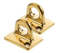 EPIGEIST 2 pezzi Ganci Muro in Metallo per Corda di Controllo Folla da Ganci da Parete Resistenti e Compatti per Barriere e Guide Design Semplice e Robusto Adatti per Spazi Pubblici e