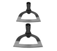 EPIGEIST 2 Pezzi Zappetta Cava in Acciaio Inossidabile Resistenza Leggera Ergonomica per Diserbo Preparazione Terreno e Coltivazione e per e Fattoria