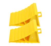 EPIGEIST 2 Pezzi Zeppe per Ruote Camper con Maniglia Blocchi Pesanti per Frenata e Sicurezza Cunei Resistenti per Caravan e Roulotte Accessori Affidabili per Viaggi in Camper