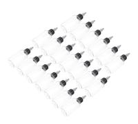 EPIGEIST 20 pezzi Bottiglie Dosaggio Liquido Trasparenti in PE Riutilizzabili Dispenser Olio da Cucina Compatto e Leggero Controllo Preciso Flusso per Cucina e Viaggi