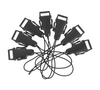 EPIGEIST 20 pezzi Qd Loop Converter Clip per Cinghia Fotocamera DSLR Fibbia Sgancio Rapido Compatibile con Ganci Tracolla Resistente Fino Facile Installazione Senza Attrezzi Kit Compatto e