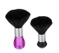 EPIGEIST 2pezzi Spazzola Per Pulizia Dei Capelli Spezzati Strumenti Da Parrucchiere e Barbiere Impugnatura Comoda Testina Liscia Design Bello Facile Da Pulire Materiali