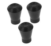 EPIGEIST 3 pezzi Piedini in Plastica Antiscivolo per Supporto Batteria Protettori Gamba Strumento Resistenti al Deterioramento Facili da Installare per Stabilità e Sicurezza del Drum Kit