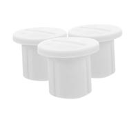 EPIGEIST 3pezzi in Plastica Per Wc Tappi Per Bulloni Del Pavimento Del Wc Riduttore Per Vasino Per Ragazzo Ragazza Per in Plastica Per Scaletta Per Copribulloni Per Attacco Per Sedile Per r