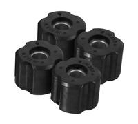 EPIGEIST 4 Pezzi Kit Boccole Cuscinetti per Tosaerba Compatibili con Alluminio per Decespugliatore Sostituzione Interna Resistente in PE Facile da Installare