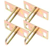 EPIGEIST 4 Pezzi Piastra di Bloccaggio Sella Motocicletta Elettrica, Dispositivo di Sicurezza Sedile Compatibile Moto Elettriche, Pezzi di Ricambio Antifurto per Veicoli Elettrici