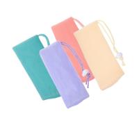 EPIGEIST 4 pezzi Sacchetti per Sapone in Sacchetti Portasaponetta per Doccia e Retine Spugna per Sapone Solido con Ricca Portasapone Portatile e Leggero per Tutta la Famiglia