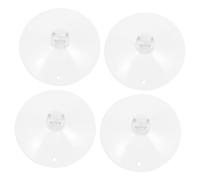 EPIGEIST 4 pezzi Ventose Gomma Trasparente per Supporto Chitarra Ricambio Compatto e Resistente Accessori Pratici e Portatili per Stand Strumento Musicale