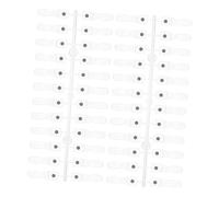 EPIGEIST 48 Pezzi Nail Color Display Chart Magnetic Tips For DIY Manicure Beginners Portable Nail Polish Sample Sticks For Practice And Training