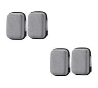 EPIGEIST 4pezzi Borsa Organizer Per Microfoni Custodia Portatile Per Accessori Digitali Per Hard Disk Cavi Usb e Auricolari