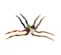 EPIGEIST 4pezzi Forcine Forma Di u Piccole Vintage in Acetato Dettagli Di Perle Per Capelli Fermagli Per Ragazze Donne Chignon Raccolte Semplici Accessori Per Styling Dei Capelli