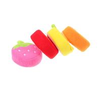 EPIGEIST 4pezzi Palline Di Spugna Forma Di Frutta Per Bagno Dei Ragazzo Ragazza Ragazza Scrubber Per Bagnetto Dei Ragazzo Prodotti Per Bagnetto Dei Massaggiare La Generare Bolle Ricche