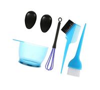 EPIGEIST 5 pezzi per Tinta Dei Kit Colorazione con Ciotola Frusta Tappi per Orecchie e Strumenti per Blu
