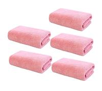 EPIGEIST 5pezzi Panno in Microfibra Per Viso Asciugamano Struccante Salvietta Per Viso Asciugamano Per Portatile e Lavabile in Lavatrice