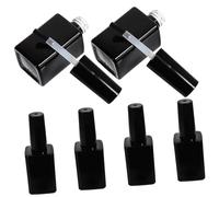 EPIGEIST 6 Pezzi Contenitori Vuoti in Vetro Con Pennello Piccoli Bottigliette Per Unghie Da Viaggio