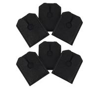 EPIGEIST 6 Pezzi Custodia in Pelle PU per Rasoio di Sicurezza da Viaggio, Set 6 Pezzi Copri Testina Protettiva per Rasoi Manuali Uomo, Accessorio Portatile per Protezione e Conservazione in